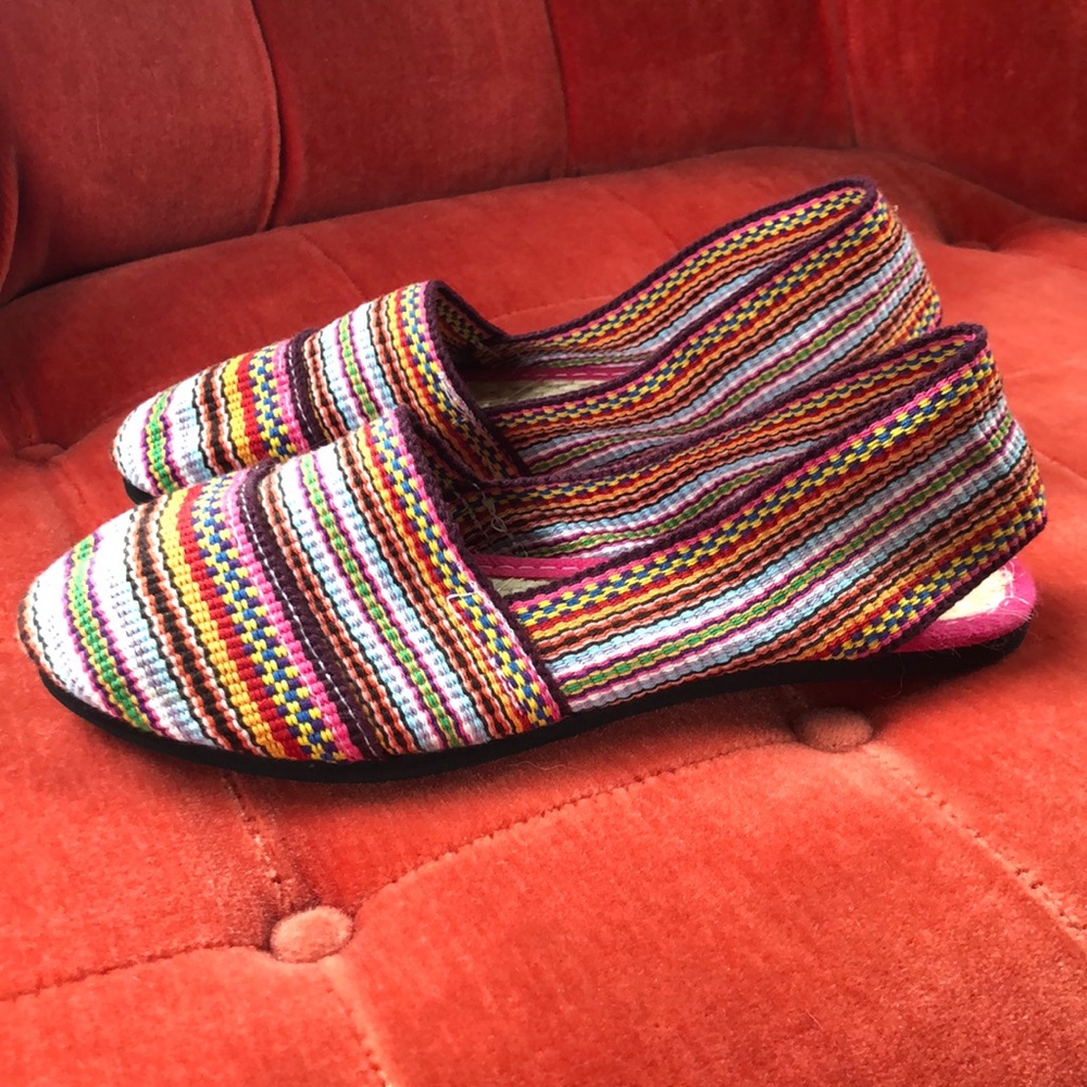 Woven Espadrilles made in Colombia